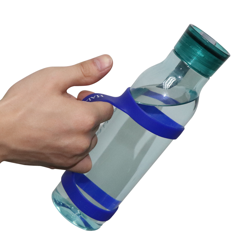 便攜式水瓶帶，硅膠水杯保護(hù)帶廠家定制